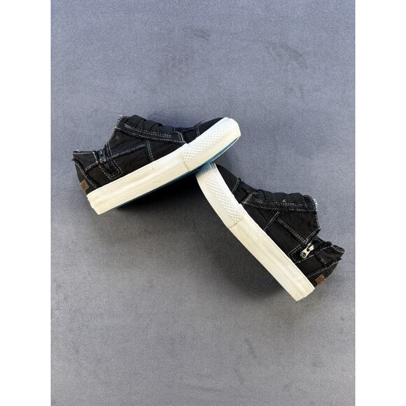 Blowfish Malibu Mamba Sneaker Platform Black Size 8 WM - Picture 5 of 9